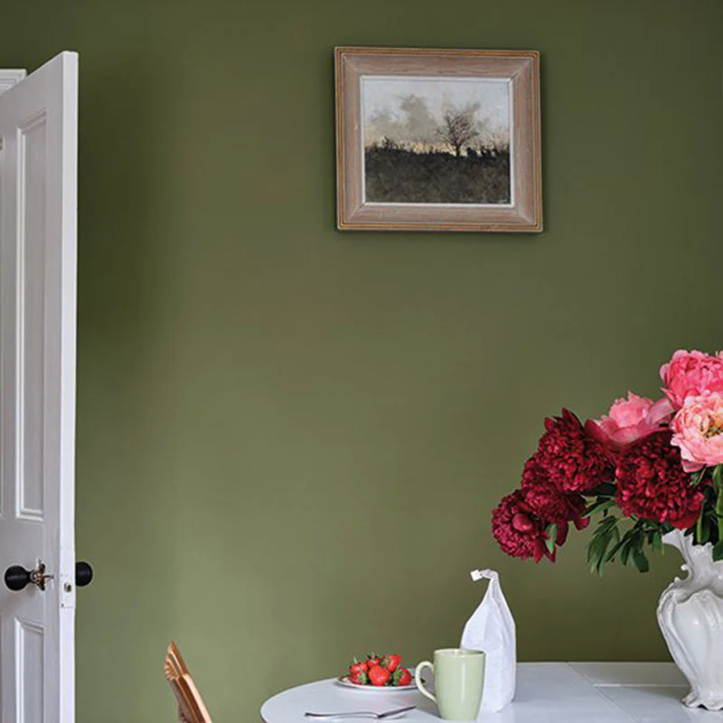 Farrow & Ball Modern Emulsion Archive Sap Green W56 - Image 2