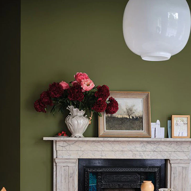 Farrow & Ball Modern Emulsion Archive Sap Green W56 - Image 3