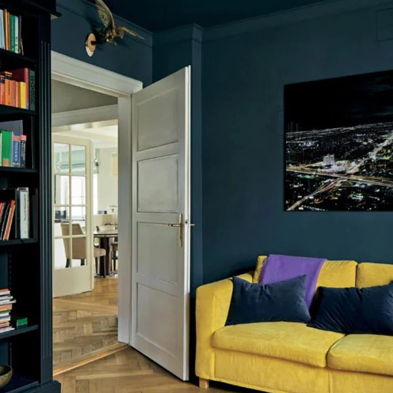 Farrow & Ball  Modern Emulsion  Hague Blue 30 - Image 2
