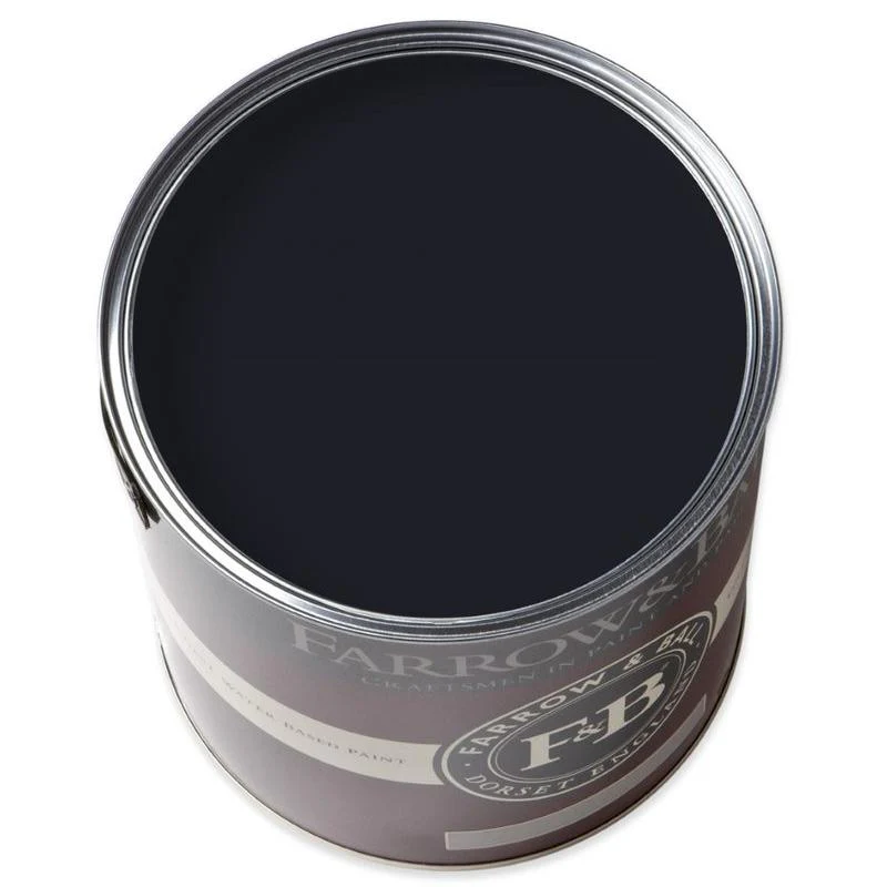 Farrow & Ball  Modern Emulsion  Pitch Black 256 - Image 4