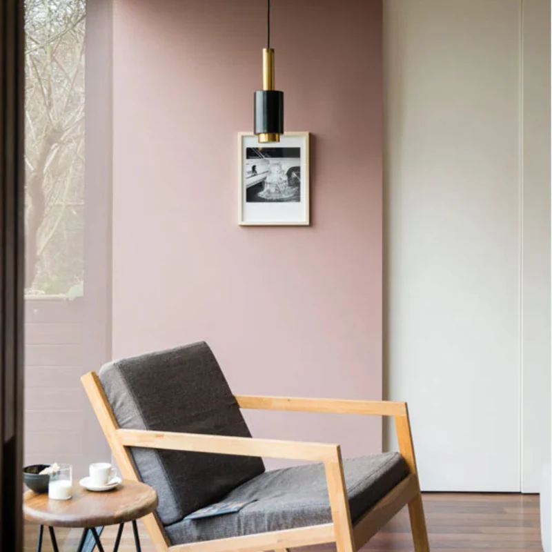 Farrow & Ball  Modern Emulsion  Sulking Room Pink 295 - Image 2