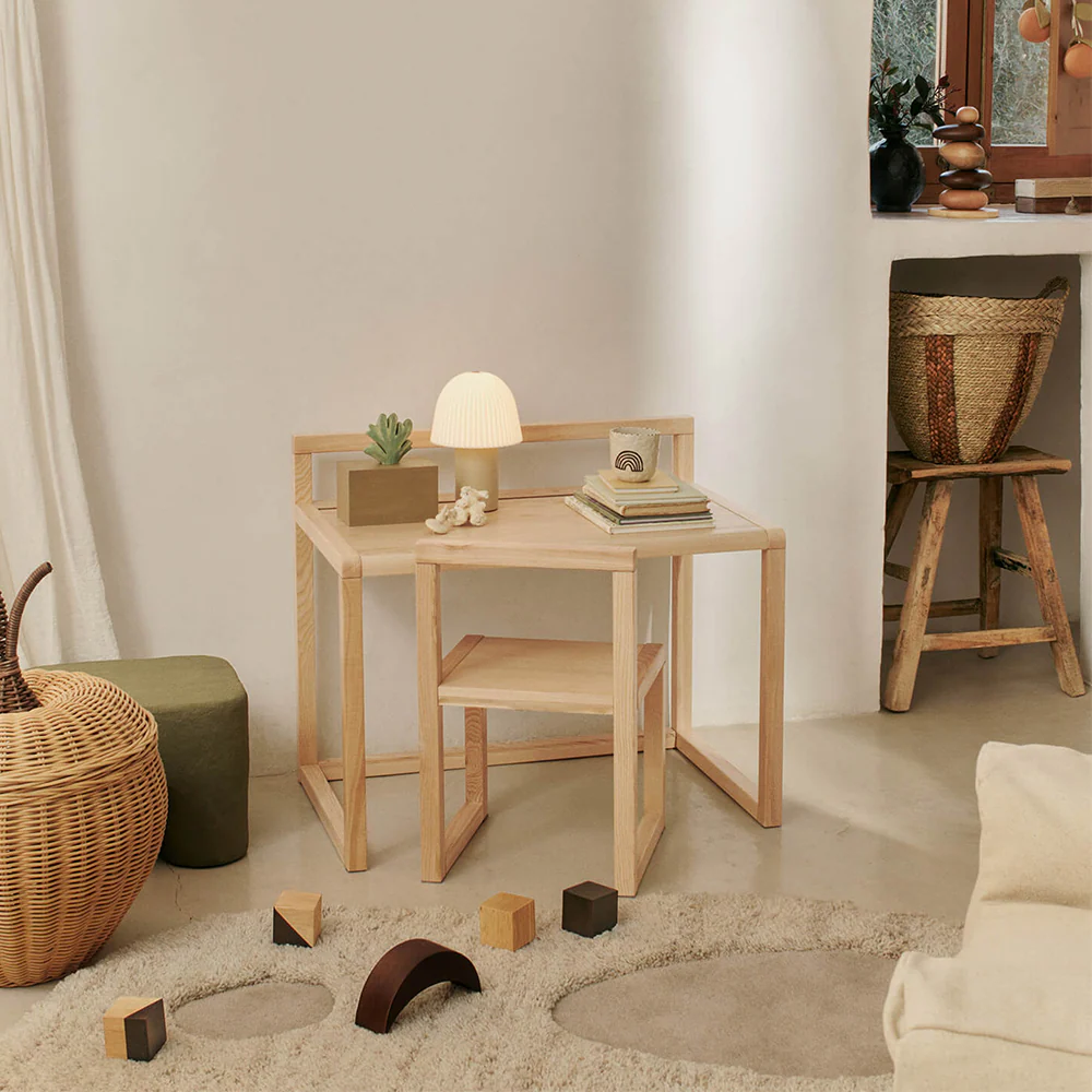 Ferm Living 2er-Set Aufbewahrungskörbe 'Mar' Natural/Red Brown - Image 3