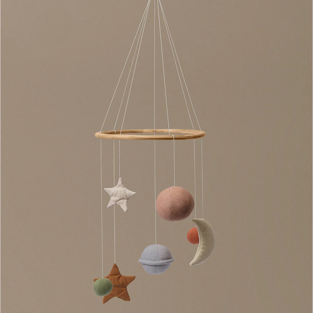 Ferm Living Bird Mobile 'Skye' Multi - Image 3