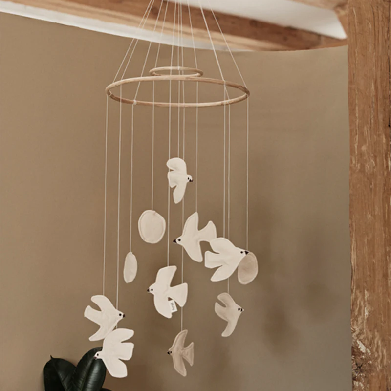 Ferm Living Bird Mobile 'Swif' Undyed - Image 2