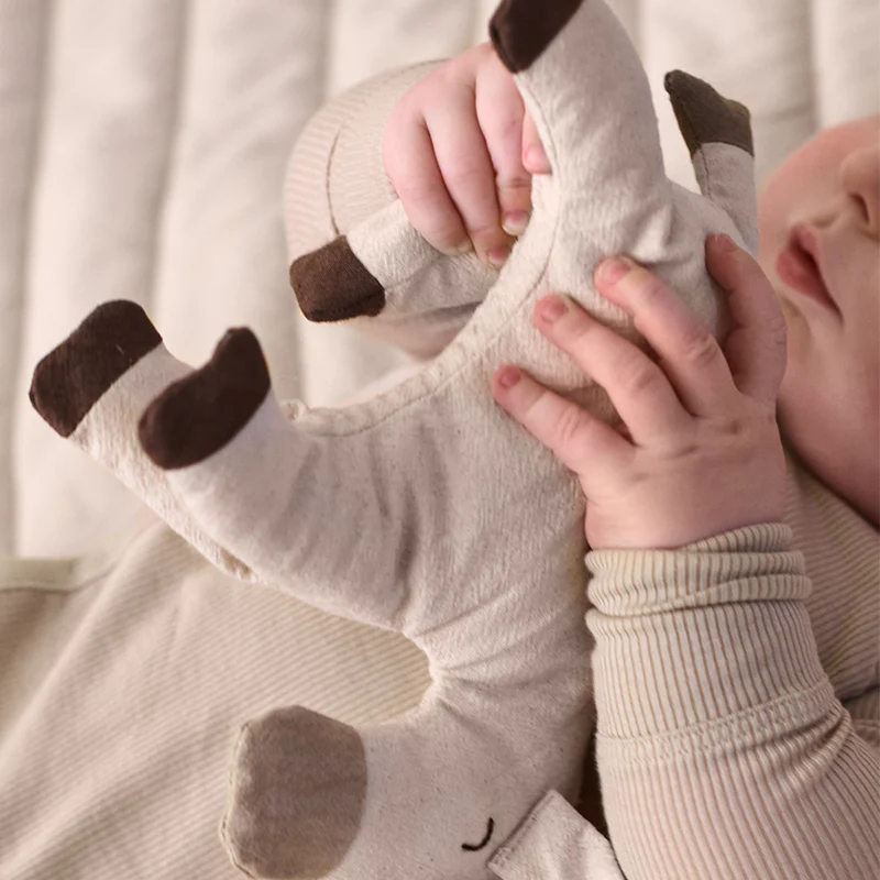 Ferm Living  Kuscheltier 'Donkey' Undyed/Dark - Image 2