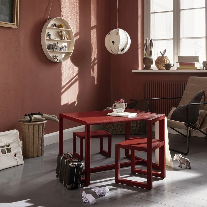 Ferm Living  Little Architect Kinderstuhl  Poppy Red - Image 2