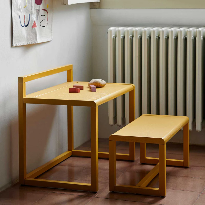 Ferm Living  Little Architect Schreibtisch  Yellow - Image 2