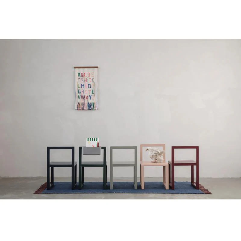 Ferm Living  Little Architect Kinderstuhl  Dunkelblau - Image 3