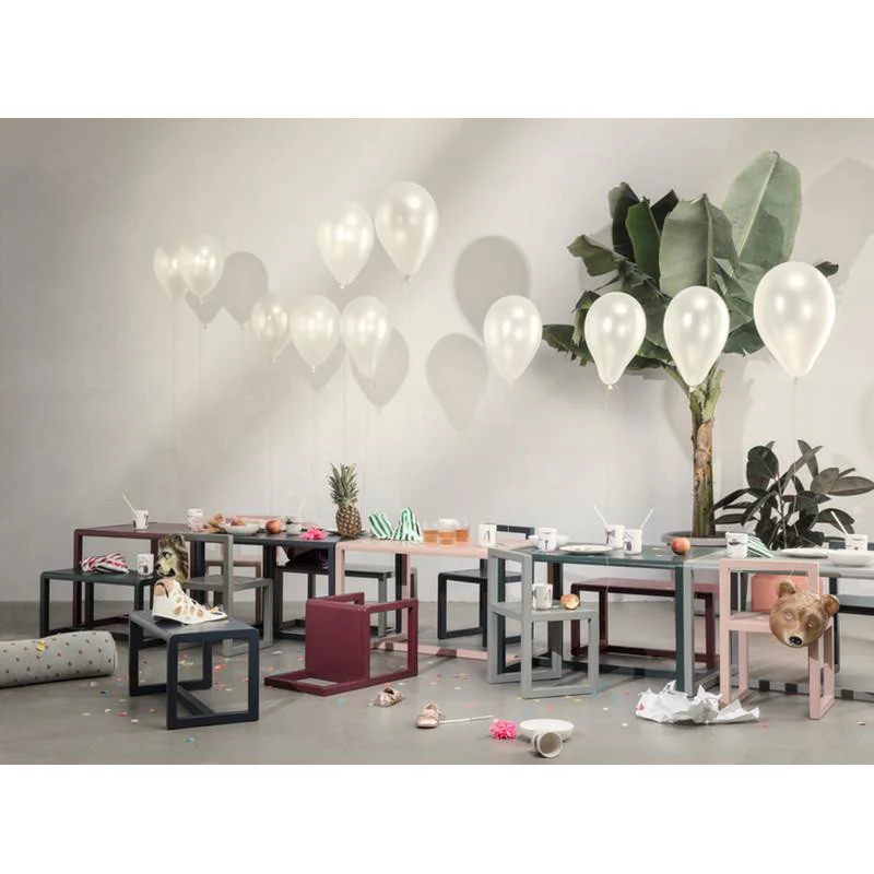 Ferm Living  Little Architect Kinderstuhl  Dunkelblau - Image 4