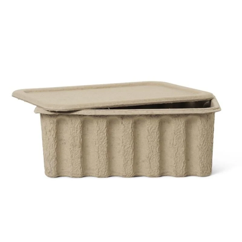 Ferm Living  Aufbewahrungsbox Papier 2er Set  Brown - Image 3