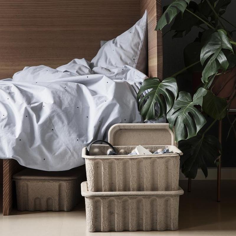 Ferm Living  Aufbewahrungsbox Papier 2er Set  Brown - Image 4