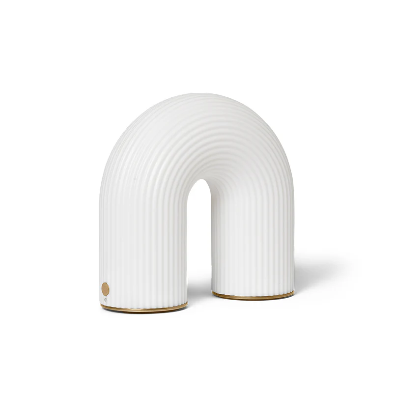 Ferm Living  Portable Lampe 'Vuelta' White - Image 3