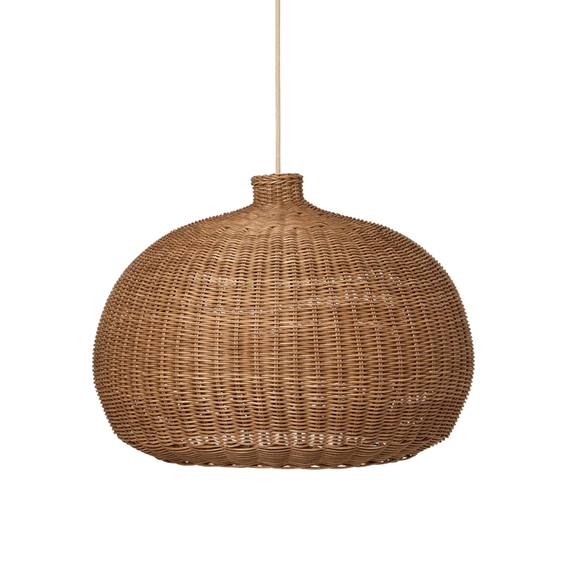 Ferm Living  Rattan Lampe geflochten 'Belly'  Natur - Image 3