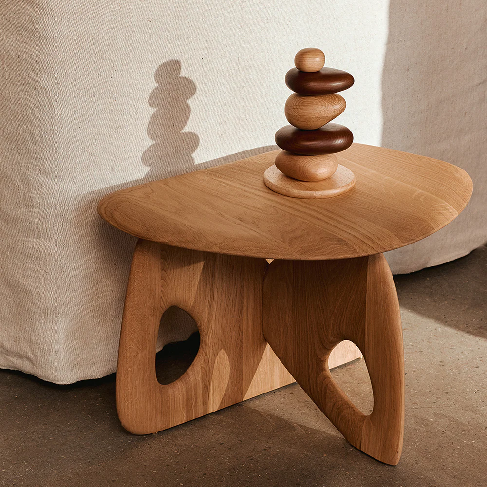 Ferm Living Stappelspiel aus Holz 'Pebble' - Image 2