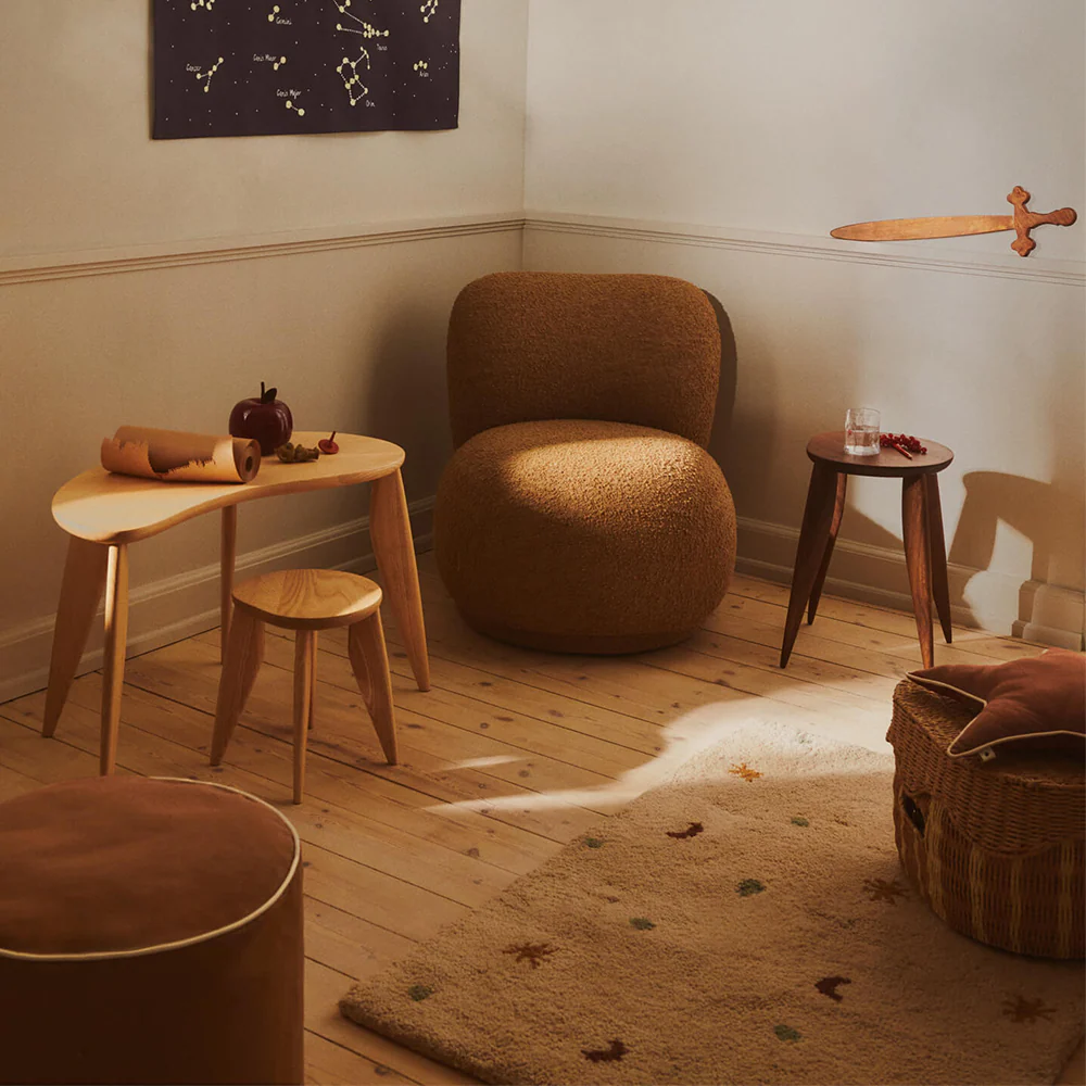 Ferm Living  Hocker für Kinder 'Feve' Natural Ash - Image 3