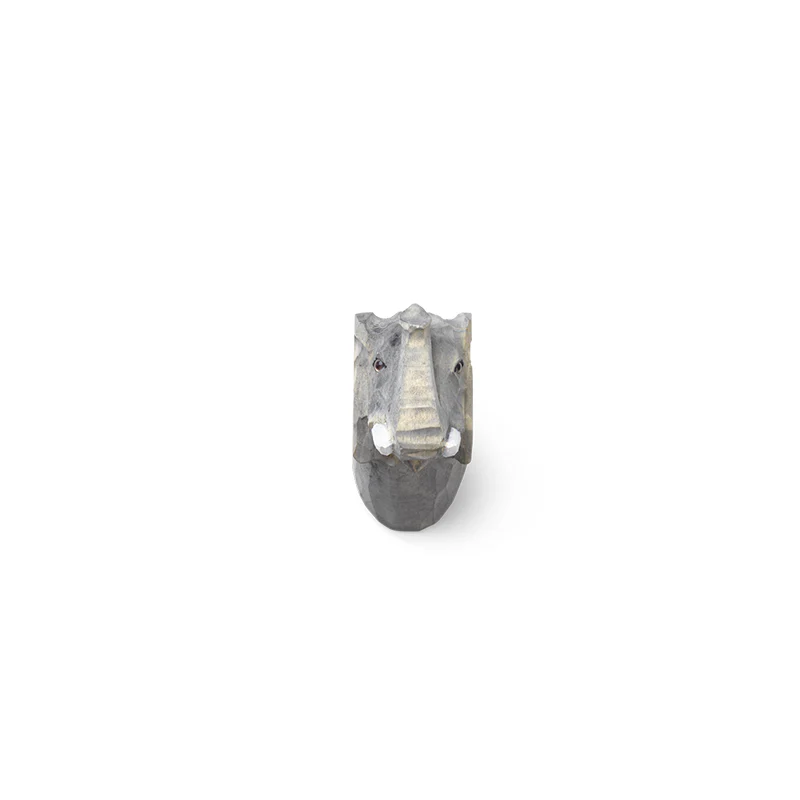 Ferm Living  Wandhaken Elefant Light Grey - Image 2