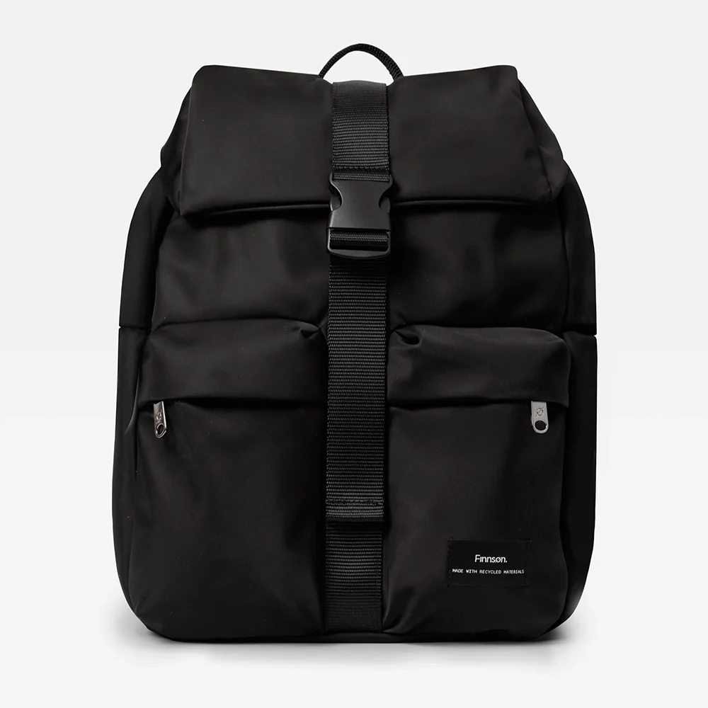 Finnsøn  Eco Wickelrucksack mit Wickelunterlage 'ELISE'  Black - Image 4