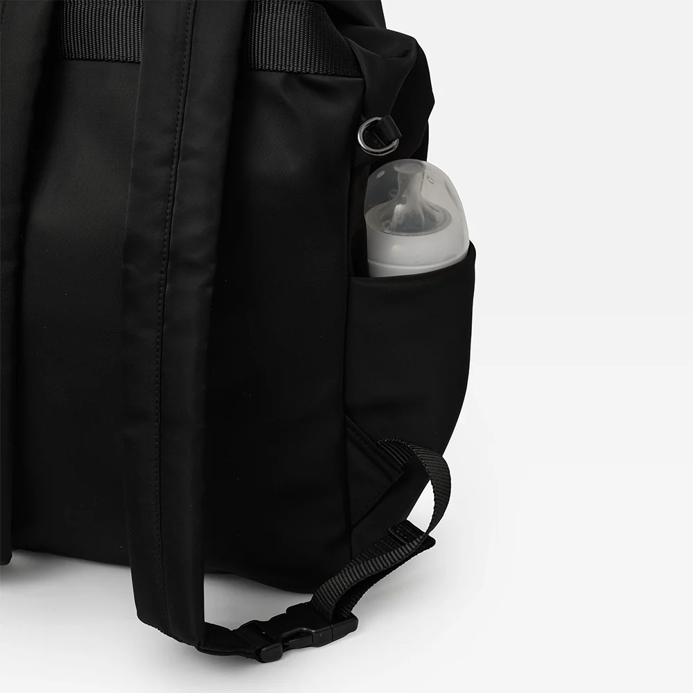 Finnsøn  Eco Wickelrucksack mit Wickelunterlage 'ELISE'  Black - Image 6
