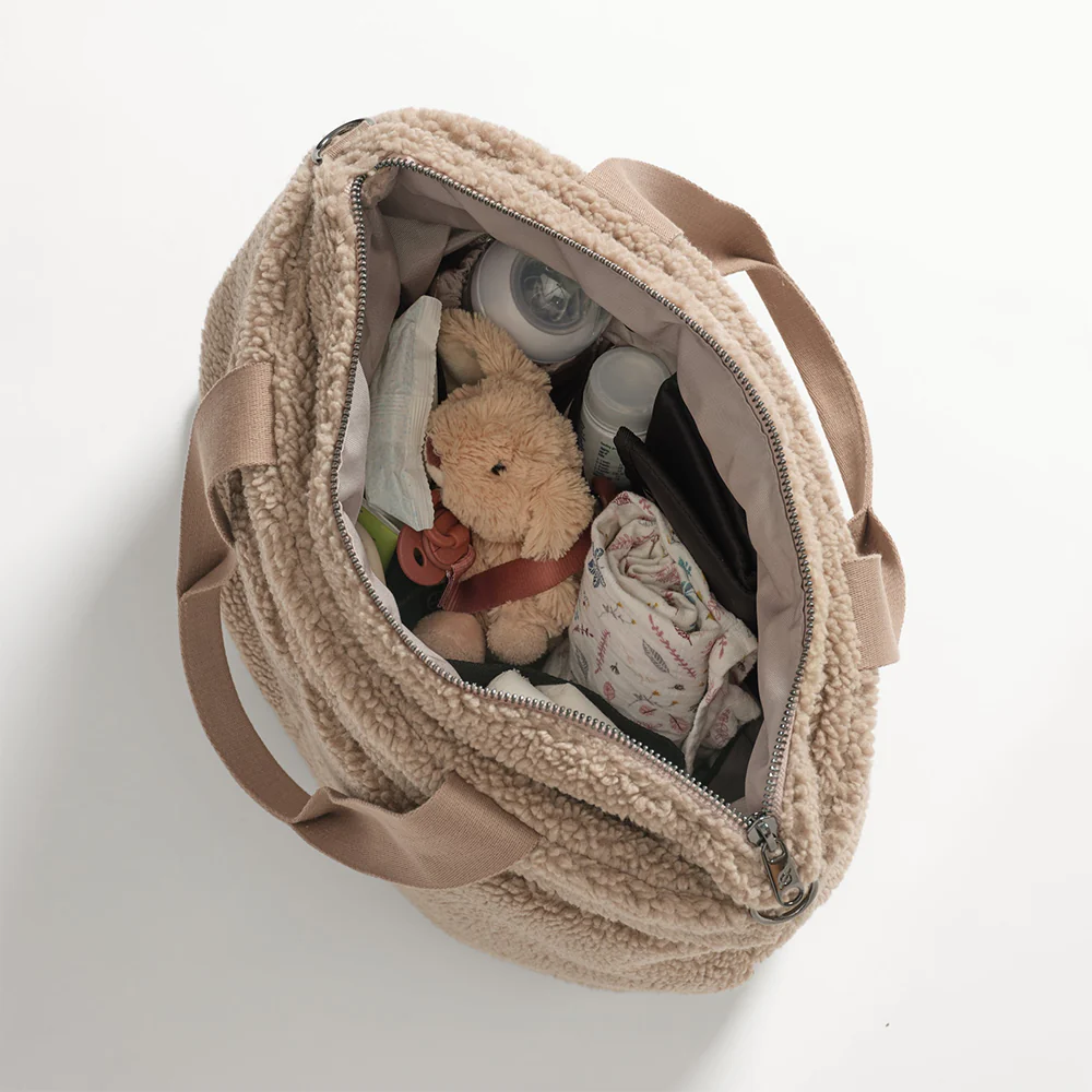 Finnsøn  Eco Wickeltasche mit Wickelunterlage 'SIGRID' Beige - Image 5