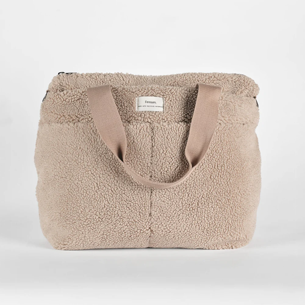 Finnsøn  Eco Wickeltasche mit Wickelunterlage 'SIGRID' Beige - Image 6