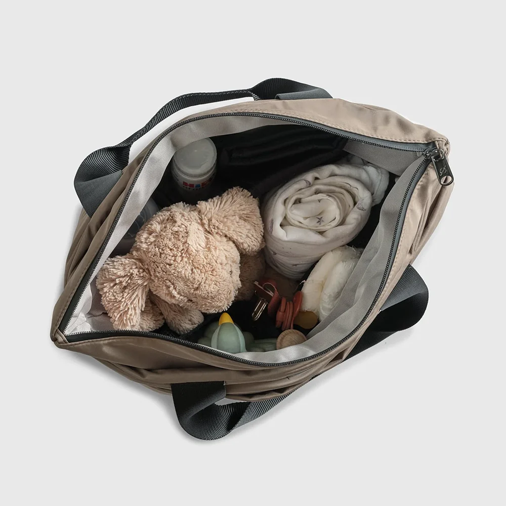 Finnsøn  Eco Wickeltasche mit Wickelunterlage 'SIGRID' Mocha - Image 2