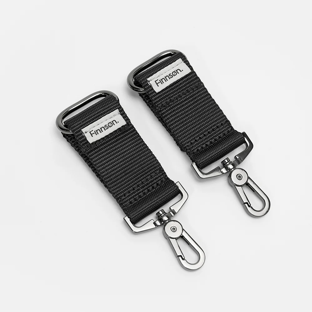 Finnsøn  Universelle Kinderwagenclips 'OSTEN' Black - Image 3