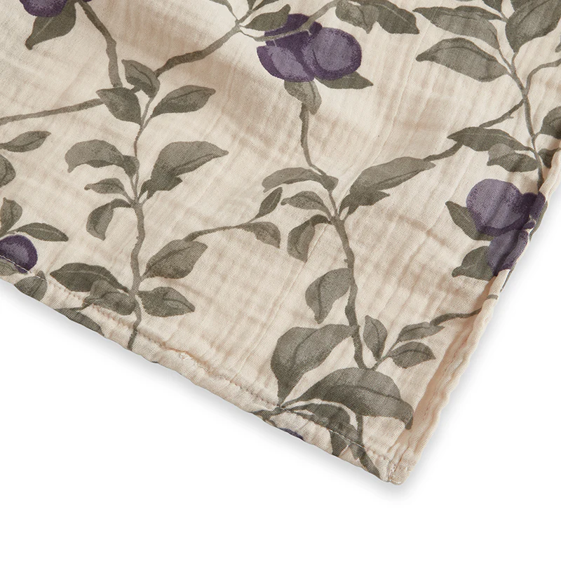 Garbo & Friends  Swaddle Musselin Plum - Image 2