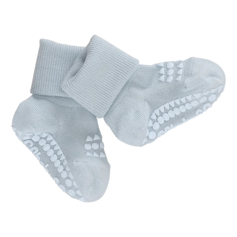 GoBabyGo Rutschfeste Grip-Socken aus Bambus Sky Blue - Image 3