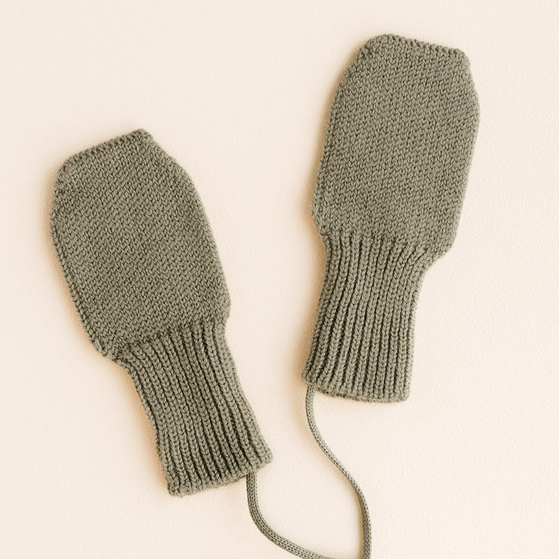 Hvid  Baby Strickfäustlinge/Handschuhe  Artichoke - Image 3