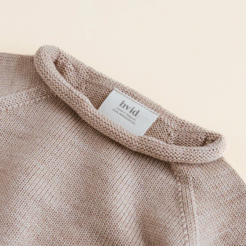 Hvid  Baby Strickpullover 'Georgette'  Sand - Image 2