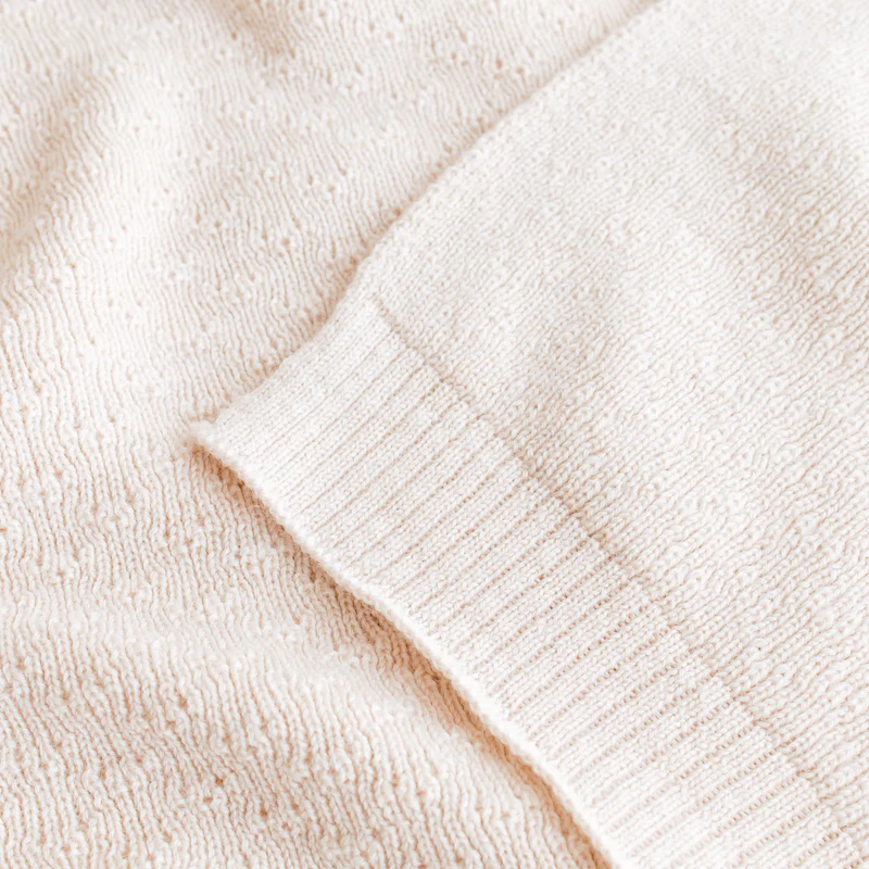 Hvid  Babydecke Dora  Cream - Image 4