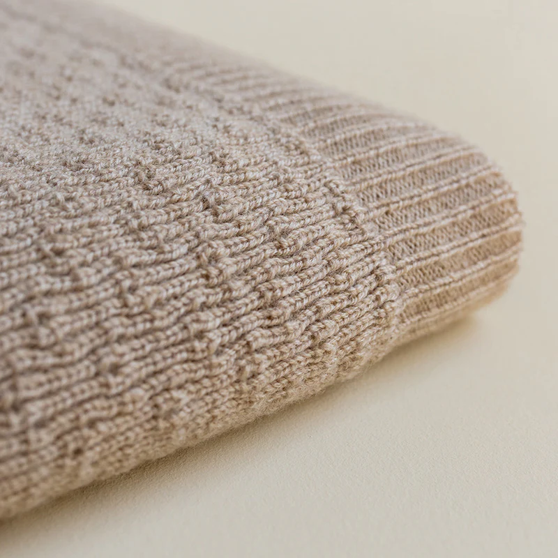 Hvid  Babydecke Dora  Sand - Image 3