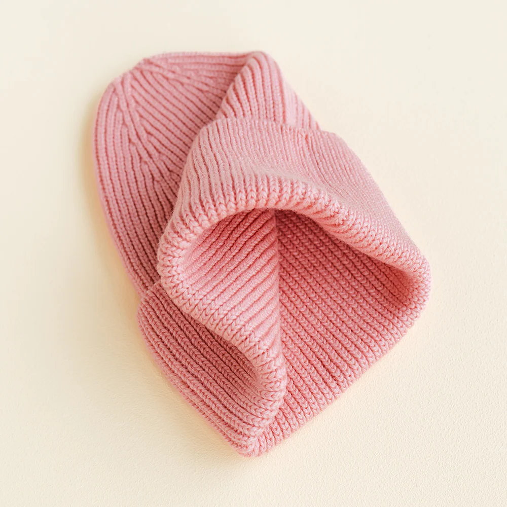 Hvid  Beanie Fonzie für Erwachsene Bubblegum - Image 3