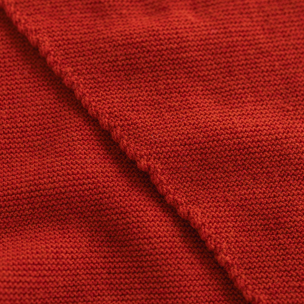 Hvid  Loop Schal 'Josephina' Red - Image 4