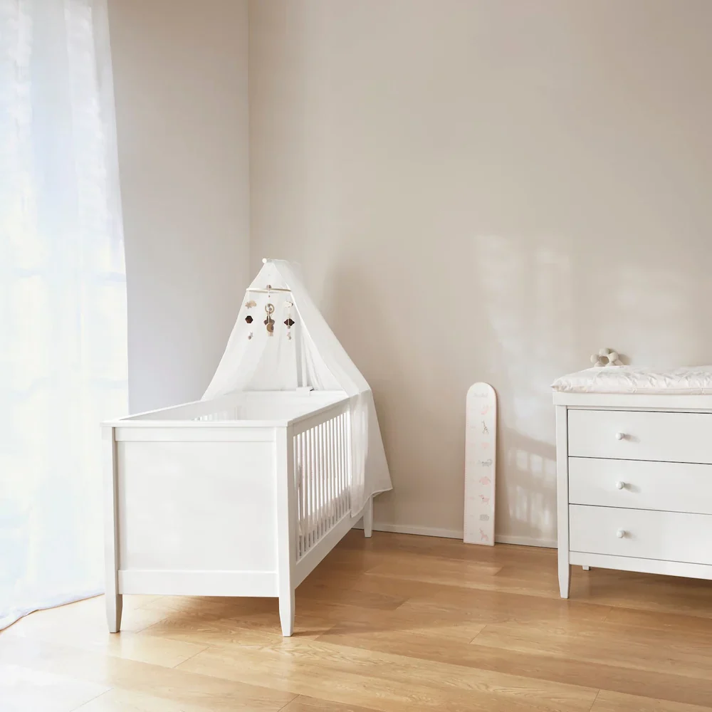 Isle of Dogs Babybett 70 x 140 Weiss - Image 2