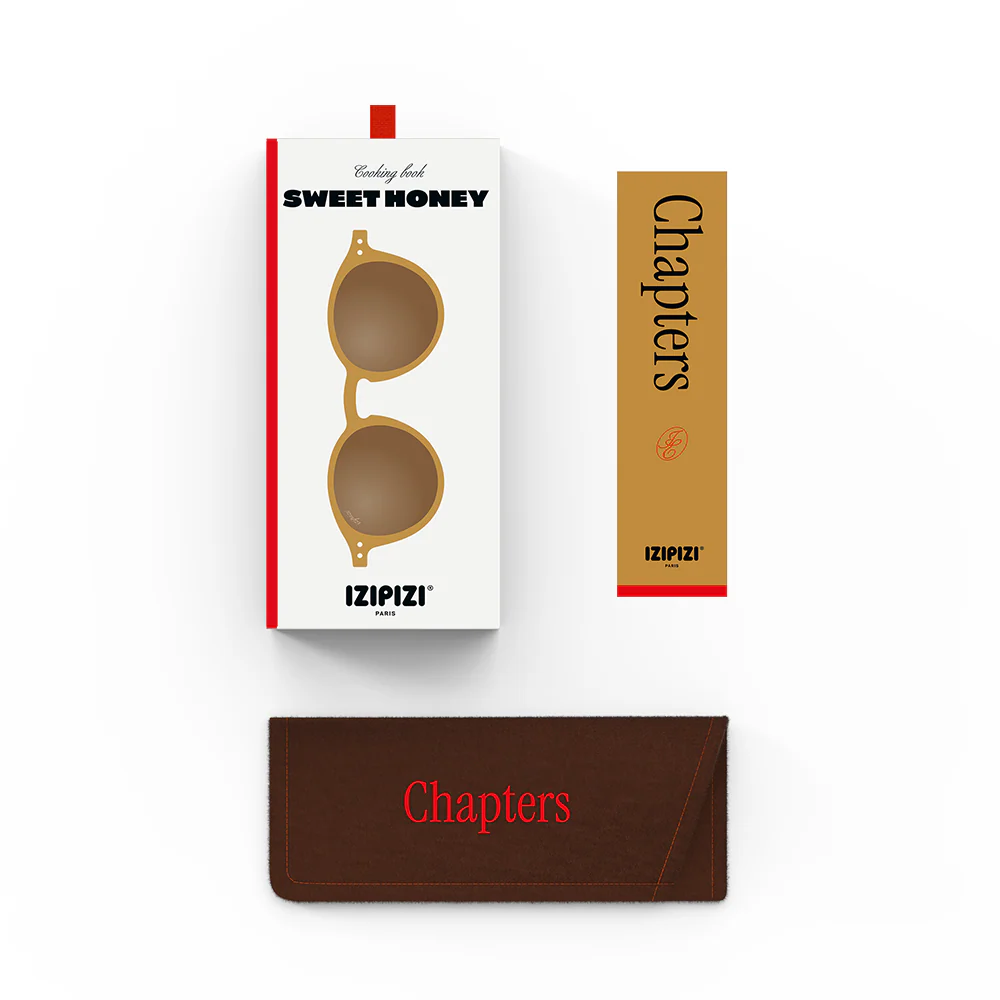 Izipizi  Kinder Sonnenbrille 'Chapters' #D 5-10 Jahre Sweet Honey - Image 5