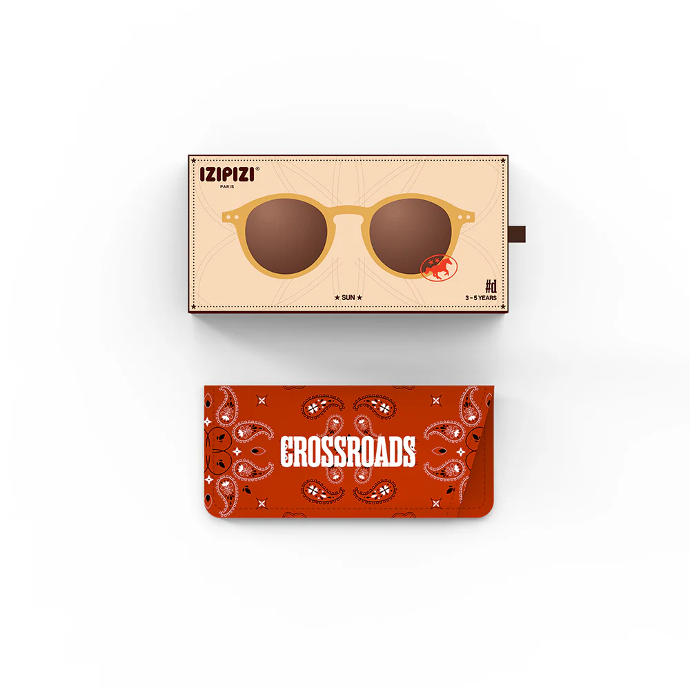 Izipizi  Kinder Sonnenbrille 'Crossroads' #D 7-11 Jahre Golden Canyon - Image 5