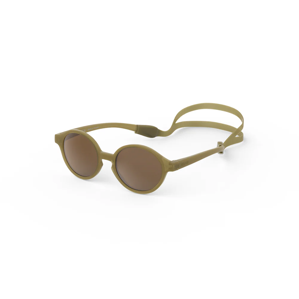 Izipizi  Kinder Sonnenbrille #D 0-3 Y Glossy Kaki - Image 2