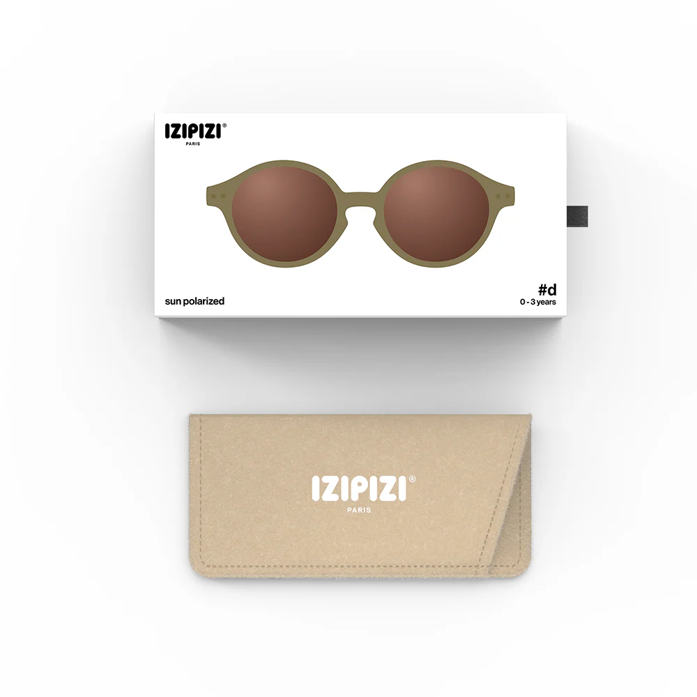 Izipizi  Kinder Sonnenbrille #D 0-3 Y Glossy Kaki - Image 5