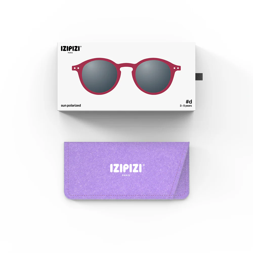 Izipizi  Kinder Sonnenbrille #D 3-5 Jahre Cranberry - Image 4