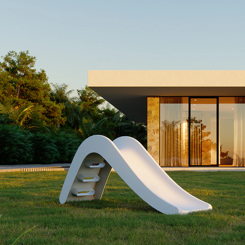Jupiduu Outdoor Rutsche White Dolphin - Image 2