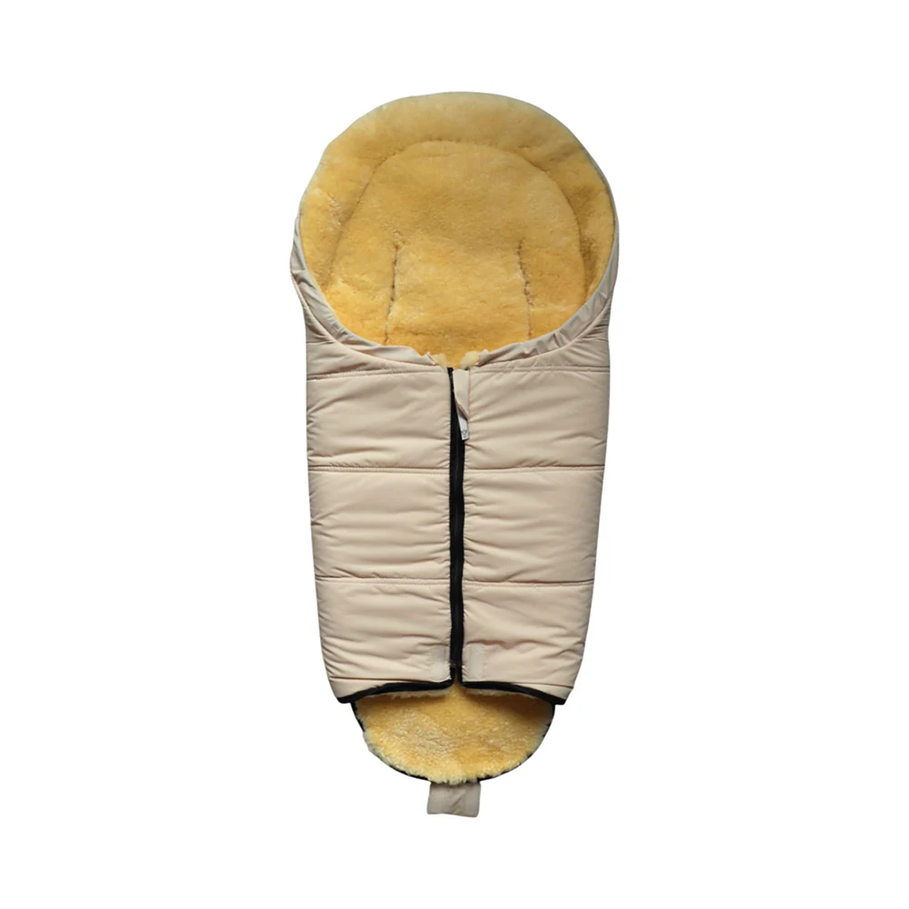 Kaiser Lammfell Fusssack 'Naadja' für Babyschale/Babywanne Cream - Image 2
