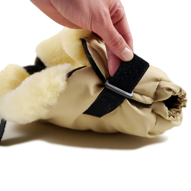 Kaiser  Lammfell Handwärmer Big Double für Kinderwagen  Sand Melange - Image 3