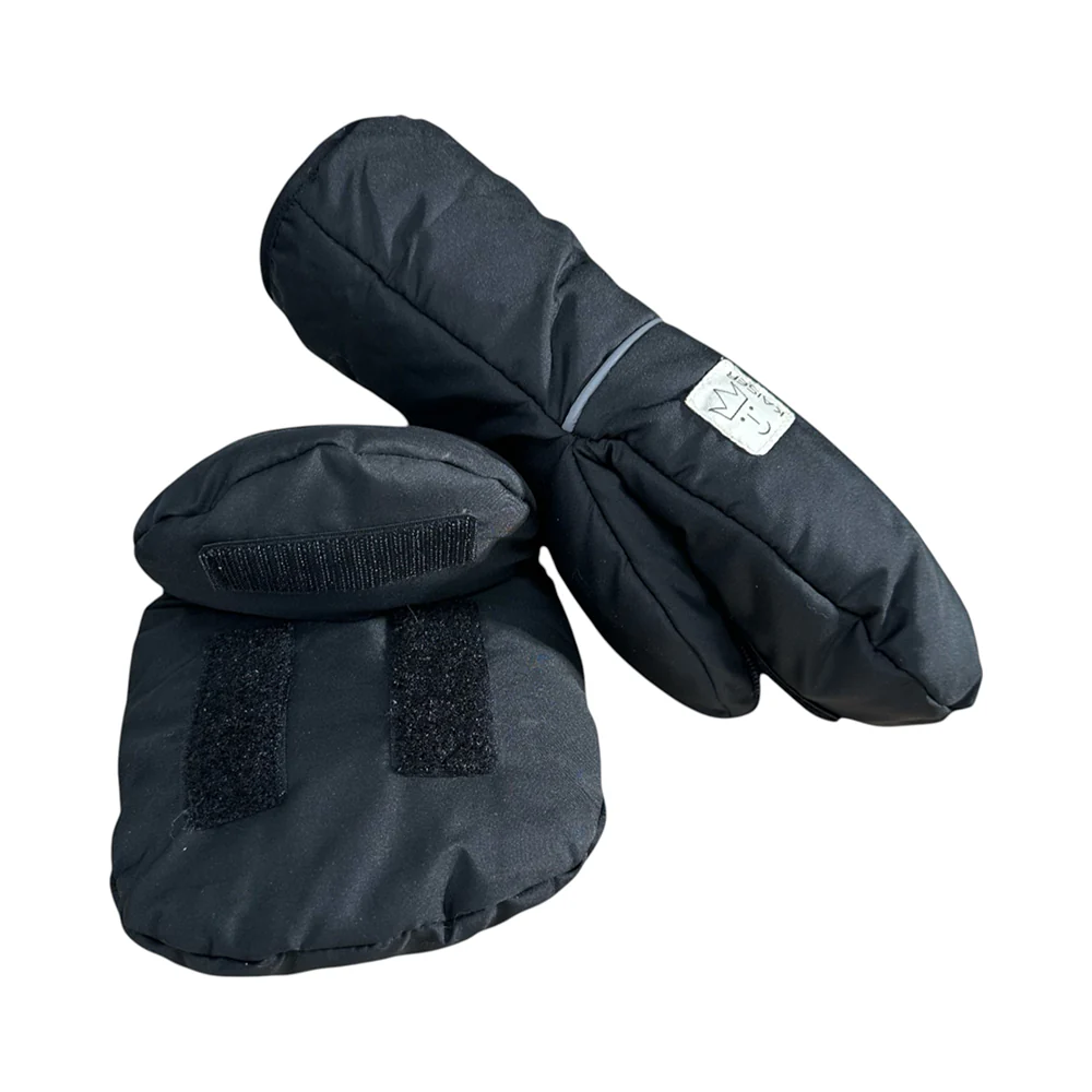 Kaiser  Lammfell Kinderwagen Handschuhe 'Reflect'  Black - Image 4