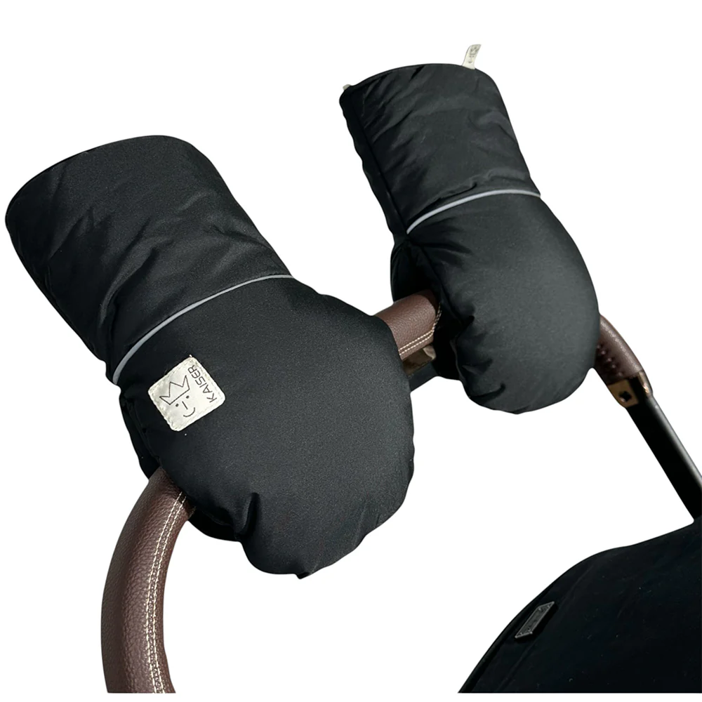 Kaiser  Lammfell Kinderwagen Handschuhe 'Reflect'  Black - Image 7