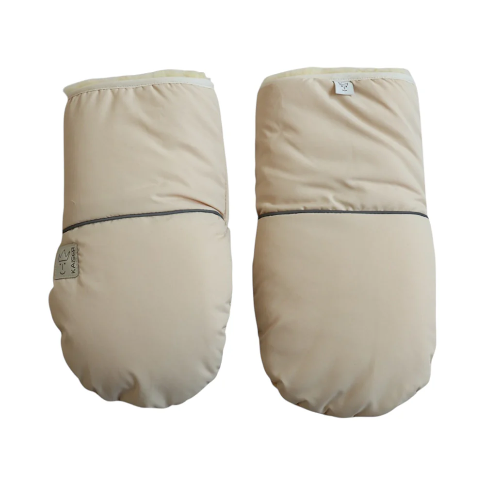Kaiser  Lammfell Kinderwagen Handschuhe 'Reflect' Cream - Image 3