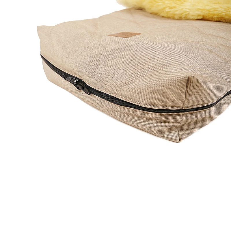 Kaiser  Lammfell Kinderwagenfusssack 'Nelly'  Sand Melange - Image 5