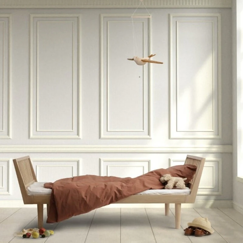 Kas Kopenhagen  Eli Einzelbett 90 x 200 cm Light Oil Oak - Image 4