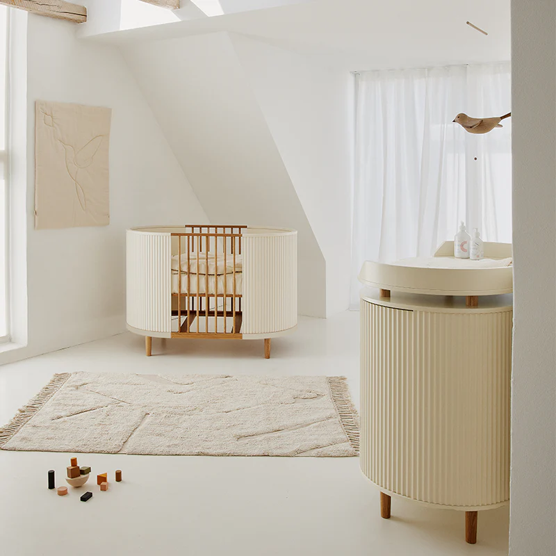 Kas Kopenhagen Kai Babybett 70 x 120 cm Cream Oak - Image 3
