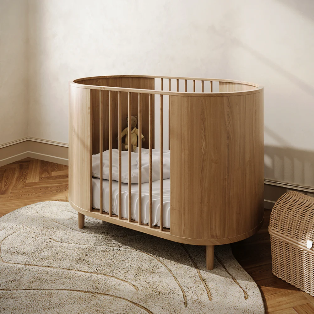 Kas Kopenhagen Kai Babybett 70 x 120 cm Oak - Image 2